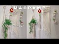 #DIY ·🌱Macrame plant hanger #4 / 마크라메 플랜트 행거
