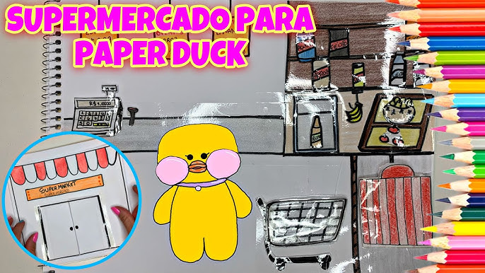 Como fazer Paper Duck Squishy #paperduck #squishmallows #squishy 