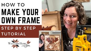 Step-by-Step Easy Framing Tutorial for Your Welcome Home Custom Showstopper Artwork