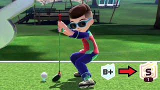 Reaching S RANK in NEW Switch Sports Golf! (Final Match)