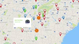 Support Bikers Map