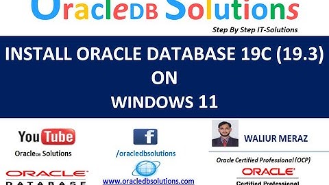 How to Install Oracle Database 19c  on windows 11 | Connection with SQL Developer and Toad | Bangla