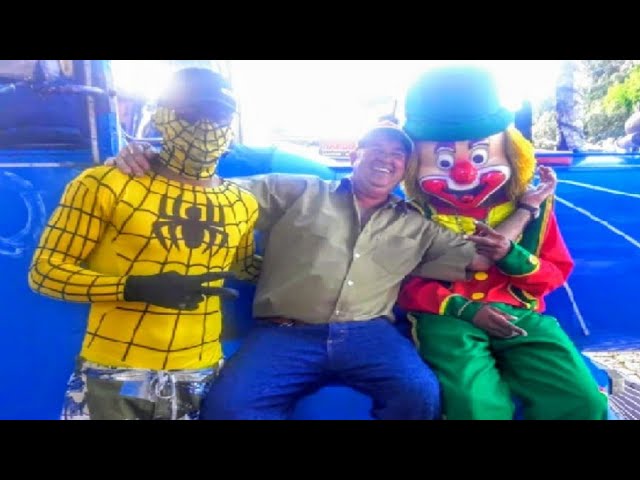 SENSACIONAL, SUPER SALTO NINJA DO HOMEM ARANHA AMARELO, PATATÁ, SUPER DIVERTIDO, TRENZINHO.AZUL