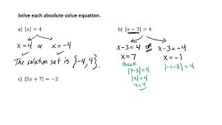 Module 8 Absolute Value Equations p2