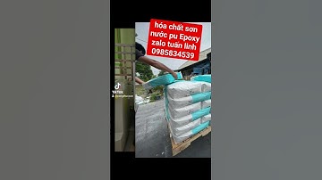 Hóa chất sơn Pu Epoxy aky sơn nước
