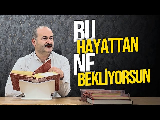 Hayatında Allah Olmayan Biri Ne İçin Yaşar? - Said Şaşmaz | Hisar Kapısı class=