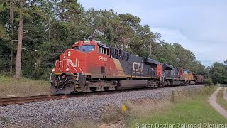 CN C77371 with UP power trailing and MP 15.2 Defect Detector Audio: 10/9/21