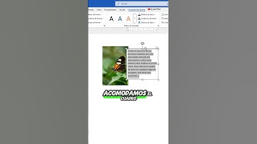Como agrupar imagen y texto en Word #tutorial #office #microsoftWord