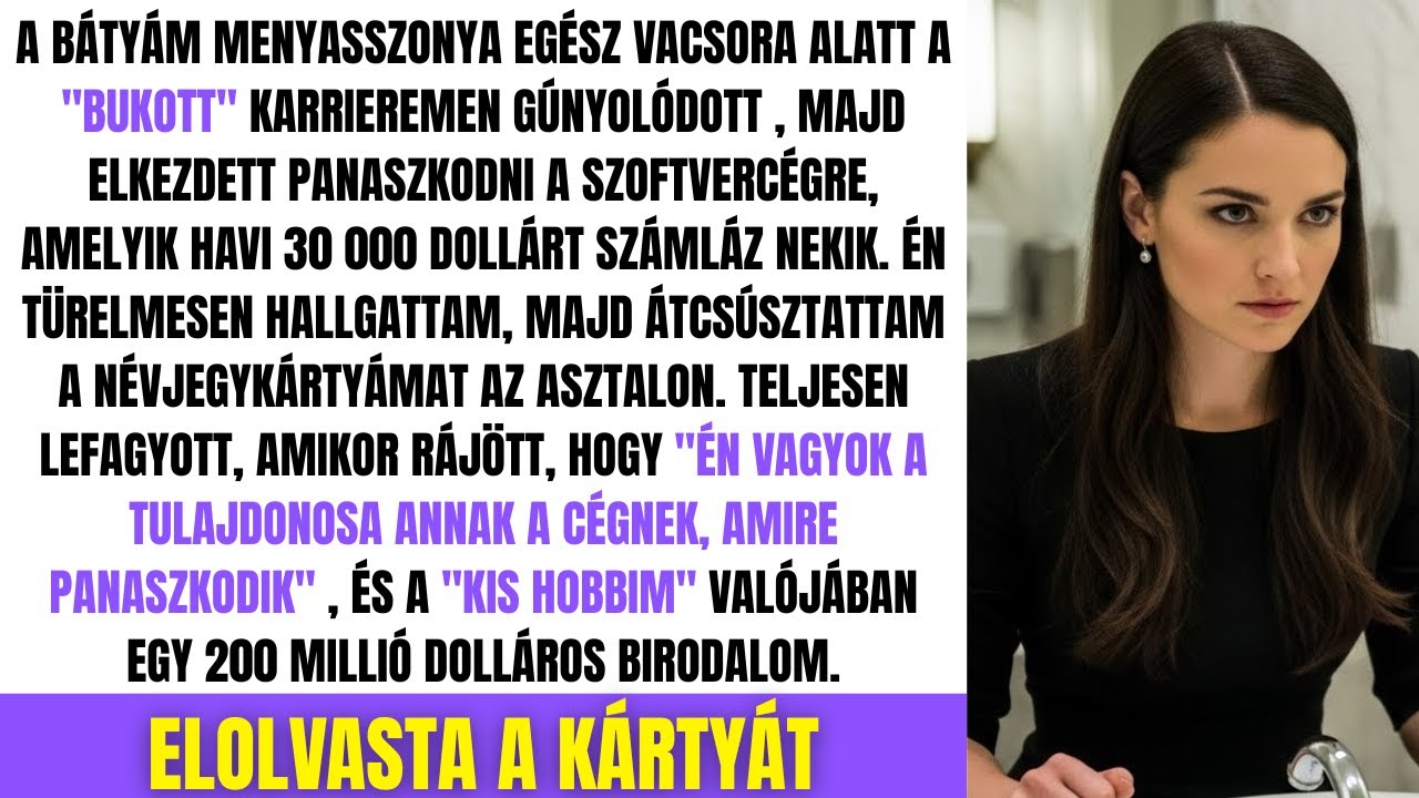 Kigúnyoltak a Bátyám Eljegyzésén — Aztán Felfedtem, Hogy az Ő Cégüket Vezetem és...