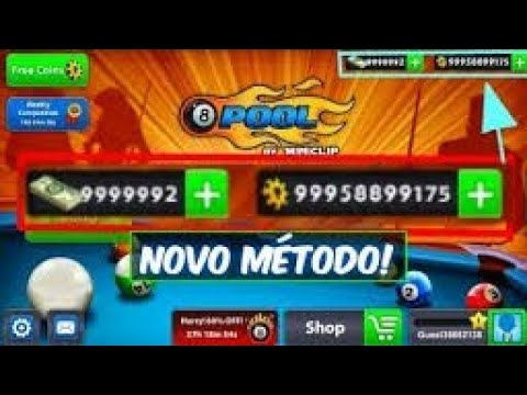 MIRA INFINITA NO 8 BALL POOL GRÁTIS MELHOR HACKER ANTI BAN (SORTEIO ) 