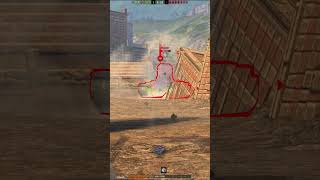 THIS DOUBLE shoot TANK cand MELT your HP fast in wot blitz #shorts #wotblitz