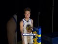 Golden State Warriors Answer Tough Questions in GIANT JENGA | #shorts