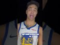 Golden State Warriors Answer Tough Questions in GIANT JENGA | #shorts