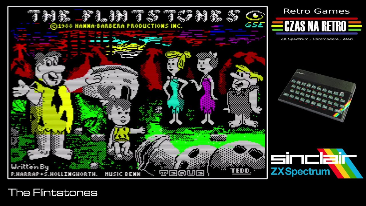The Flintstones (1988) - ZX Spectrum - YouTube