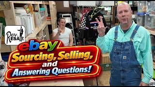 EBAY Sourcing, Selling, and ANSWERING QUESTIONS! #whatsoldonebay #couplereselling