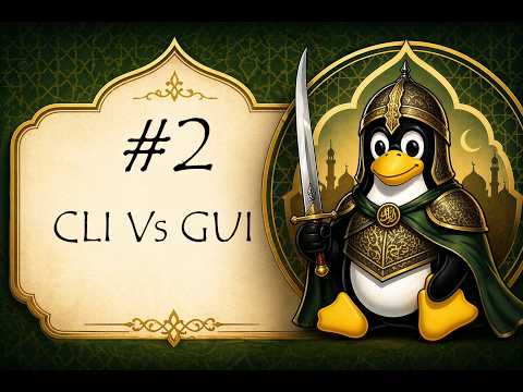 Linux For Cybersecurity #2 | CLI vs GUI