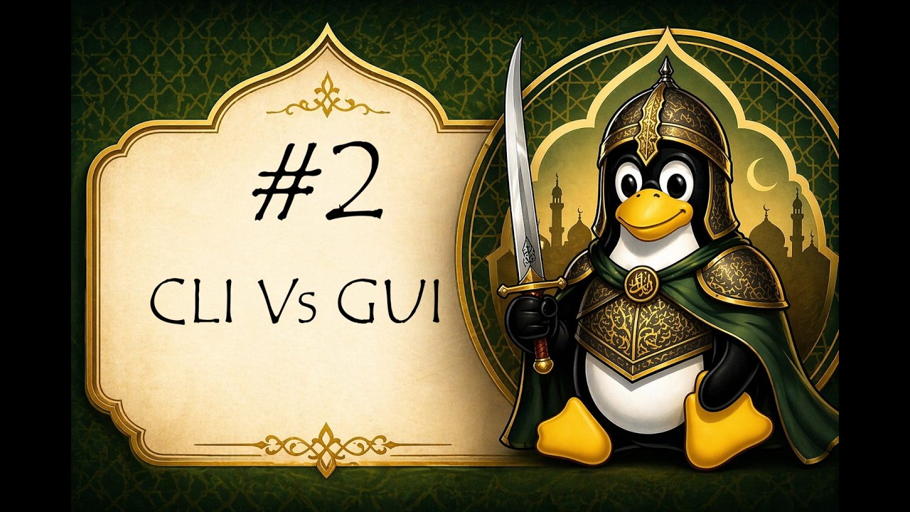 Linux For Cybersecurity #2 | CLI vs GUI - YouTube