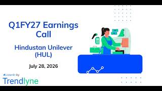 Hindustan Unilever Earnings Call for Q1FY27
