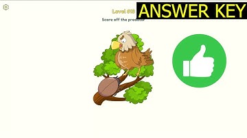 DOP 2 Level 613 (Scare off the predator) ANSWER KEY ✅ - DOP 2 Delete One Part Level 613 -Slow Motion