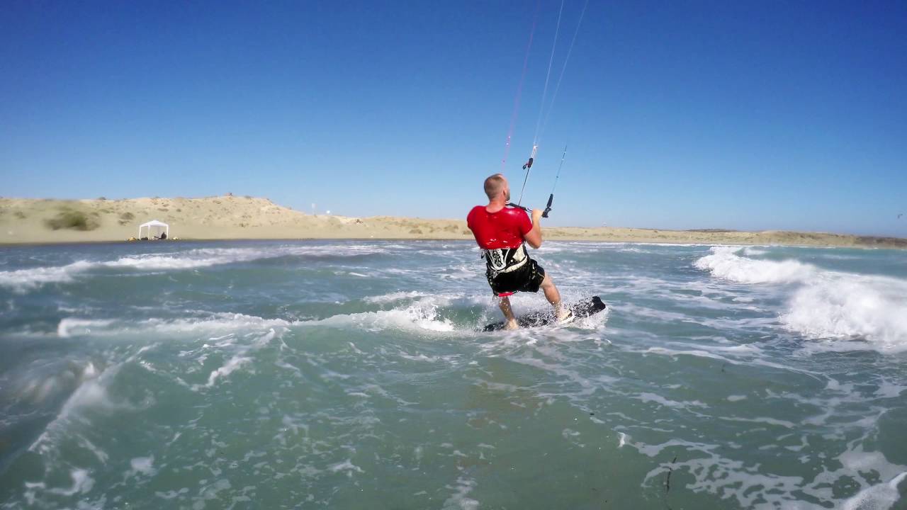First Kiteboard Lesson at Akrotiri & Paramali Cyprus