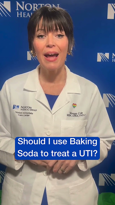 USING BAKING SODA TO TREAT UTI? ❌ 🤔