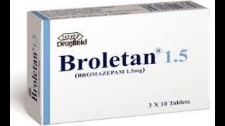 Pharmacology Of Bromazepam Lexotan Mechanism Of Action, Pharmacokinetics, Uses, Effects