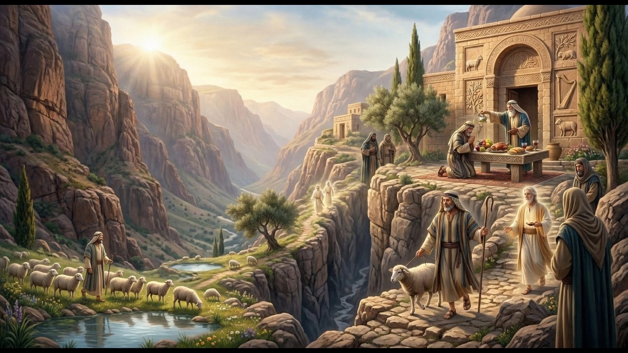 Salmo 23: Un momento de paz y confianza en Dios - YouTube