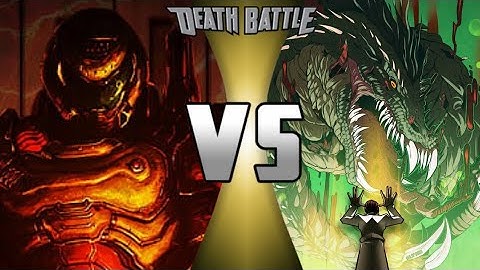 The Doomslayer (Doom) VS SCP 682 (SCP Foundation) - Fantasy Faceoff