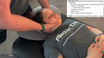 Cervical Upglide Manipulation | Rationale & Technique