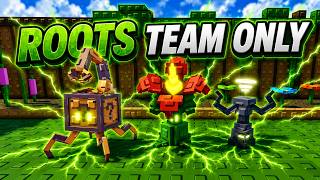 Can An All Root Team Beat An Impossible Challenge? (Garden Tower Defense)