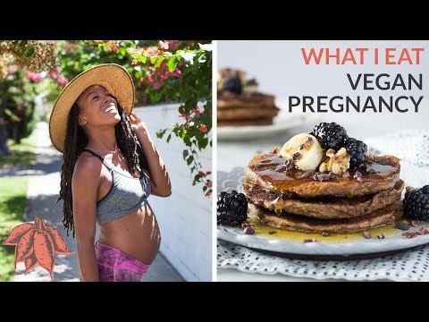 what-i-eat-in-a-day-healthy-vegan-pregnancy