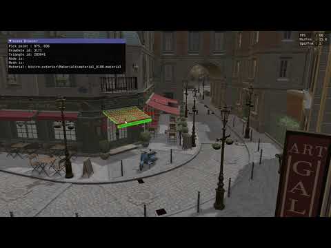 Objects picking in Vulkan 1.2 using visibility buffer
