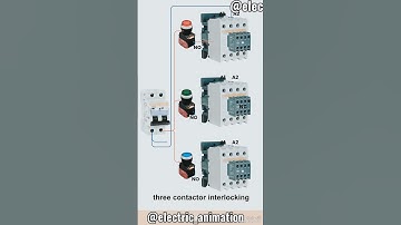 Three contactor interlocking #electrical #animeedit #cyberpunkanime