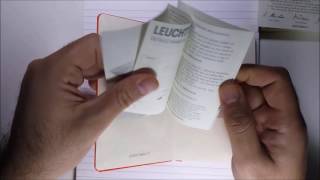 Leuchtturm1917 A6 Blanc Defter Unpacking