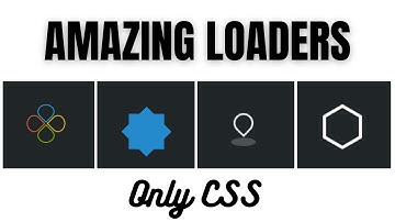 Amazing CSS Loaders || CSS Animation