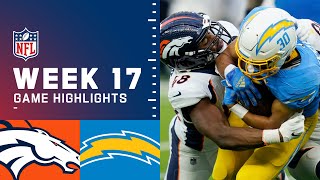 Broncos vs. Chargers Week 17 Highlights | NFL 2021