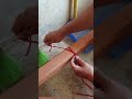 Fast &amp; Satisfying Knot Tying Trick! #Satisfying #QuickTutorial #Knots #Shorts