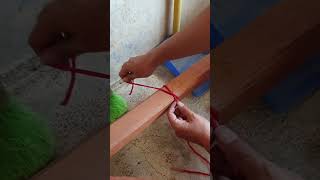 Fast &amp; Satisfying Knot Tying Trick! #Satisfying #QuickTutorial #Knots #Shorts