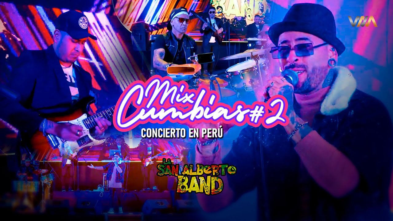 MIX CUMBIAS #2 - La San Alberto Band 🇦🇷🇵🇪 (Wawa Fest - Concierto En Vivo)