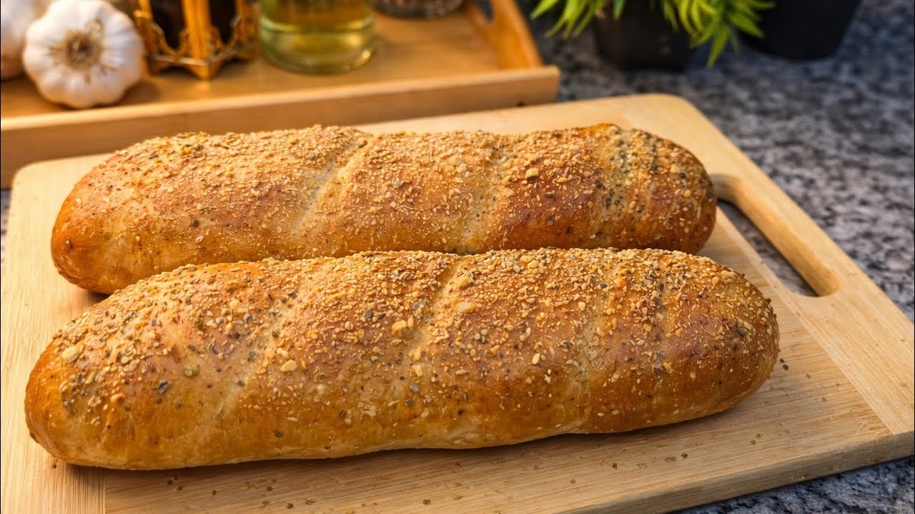 Subway-Style Bread Recipe | Easy Homemade Long Buns