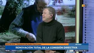 MDT | Martín Dubs (Pte. Radio Club Crespo) - Renovación total de la Comisión Directiva