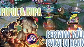 TRY POPOL and KUPA BUILD ITEMS | Mobile Legends