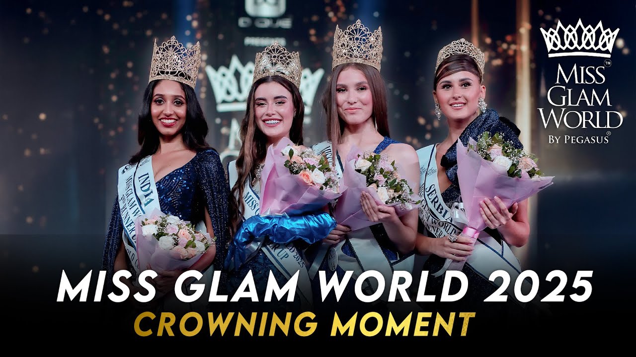 MISS GLAM WORLD 2025 Crowning Moment🥳🎉 