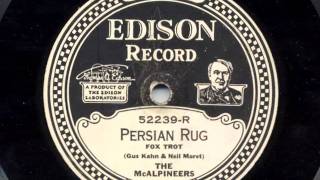 Persian Rug by The McAlpineers (California Ramblers), 1928 chords