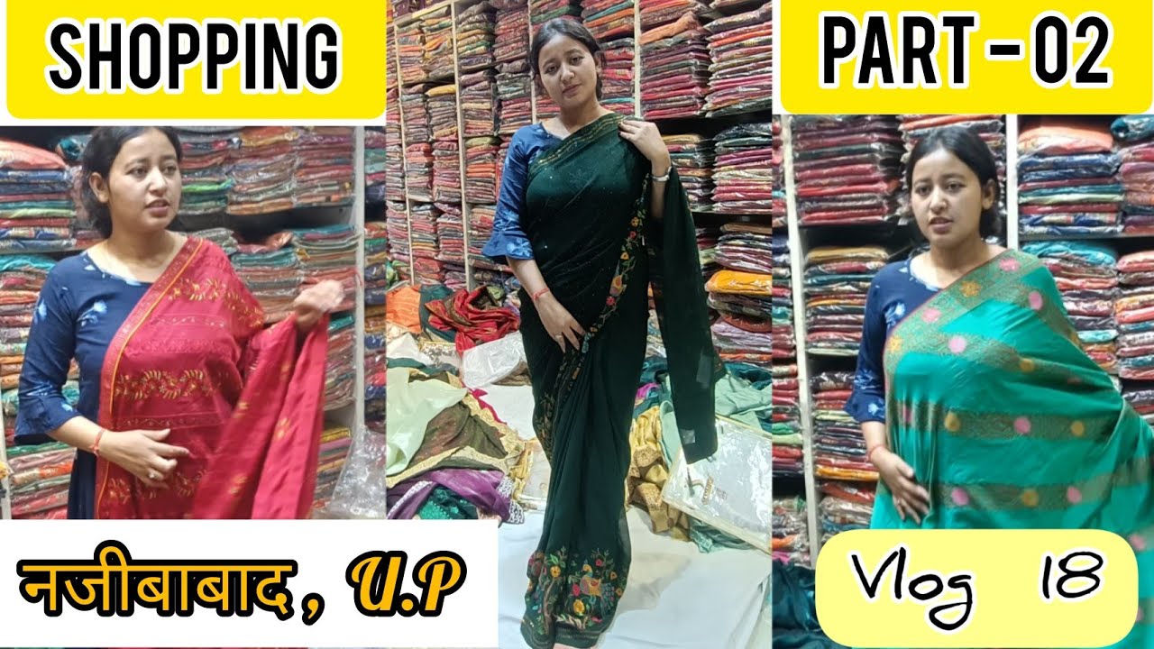 Vlog 18 | SHOPPING PART - 02 | Najibabad, U.P | Preeti Patwal | #ManiTiWedding