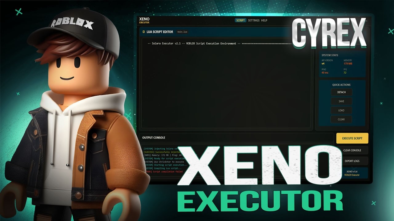 Xeno Executor [Меню 2026] | Xeno Executor Roblox [Обновлено бесплатно] | Roblox Executor [Бесплат...