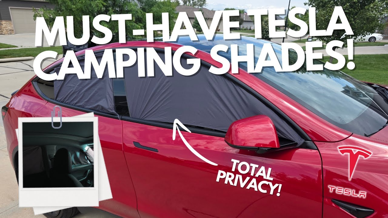 Tesla Model Y Camping Window Shades Review – Are They Worth It?