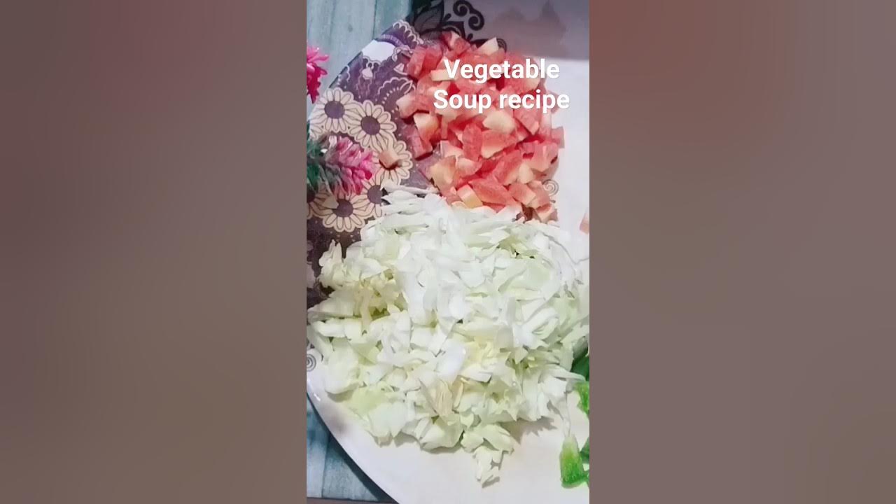 Without corn flour vegetable soup recipe/ how to make vegetable soup