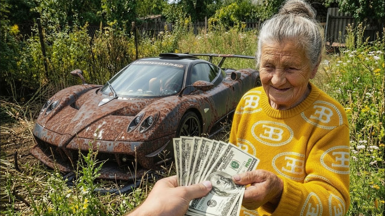 Restoring Completely Burned Pagani Zonda ($1000 DEAL) | FULL ASMR PROCESS