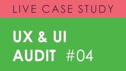 Live Website UX & UI Audit 🔨 Ecommerce Website | Case Study 04